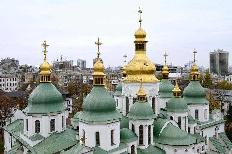 Купола Софийского собора в Киеве Купола Софийского собора в Киеве