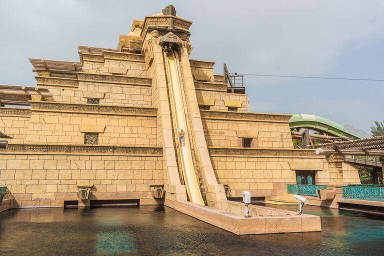 Аттракцион Leap Of Faith в аквапарке Aquaventure в Дубае Аттракцион Leap Of Faith в аквапарке Aquaventure в Дубае