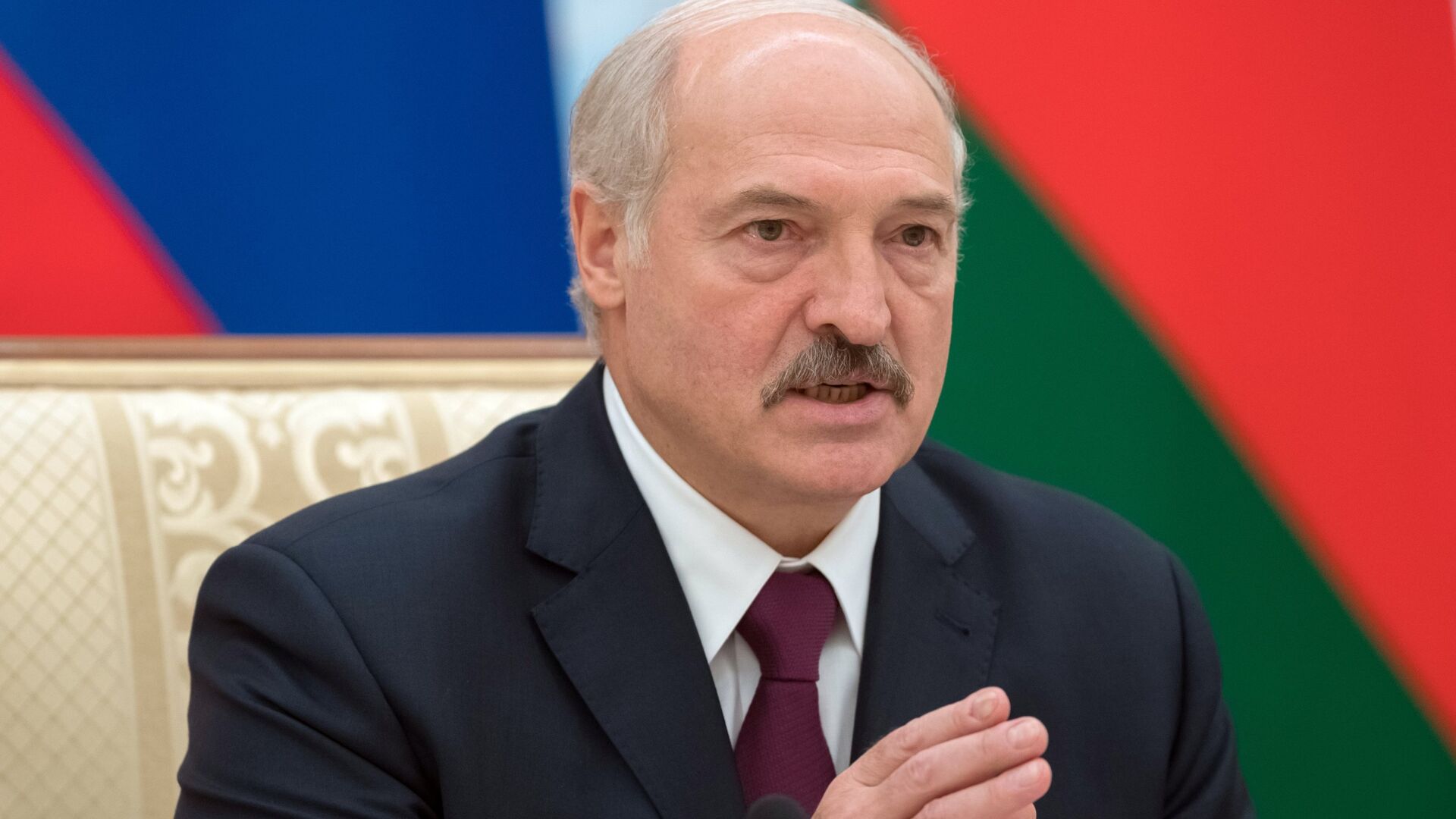 Президент Белоруссии Александр Лукашенко  - РИА Новости, 1920, 12.01.2021