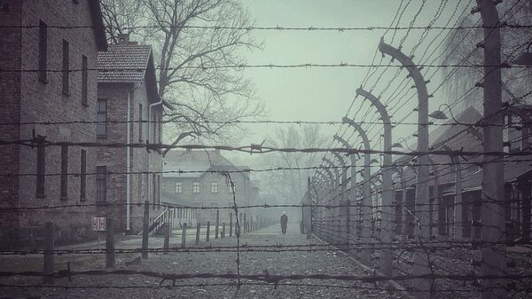 Концентрационный лагерь Аушвиц-Биркенау в Освенциме в Польше