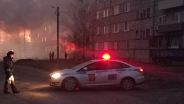 Взрыв газа в доме в поселке Приамурский в Еврейской автономной области