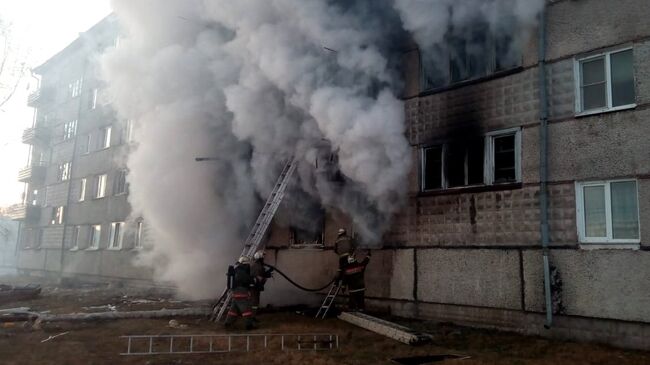 Взрыв газа в жилом доме в Еврейской АО