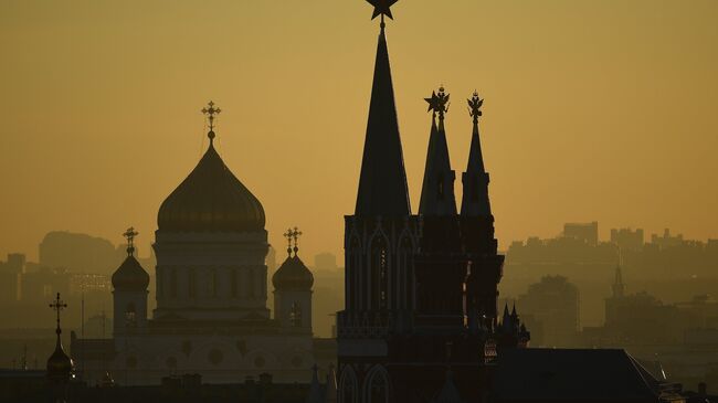 Вид на Храм Христа Спасителя. Архивное фото