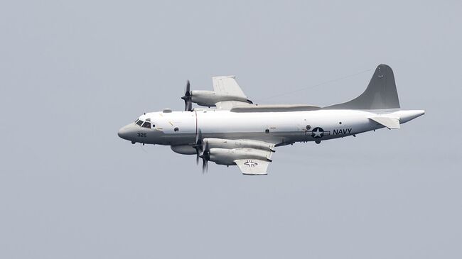 Американский самолет-разведчик EP-3E Aries