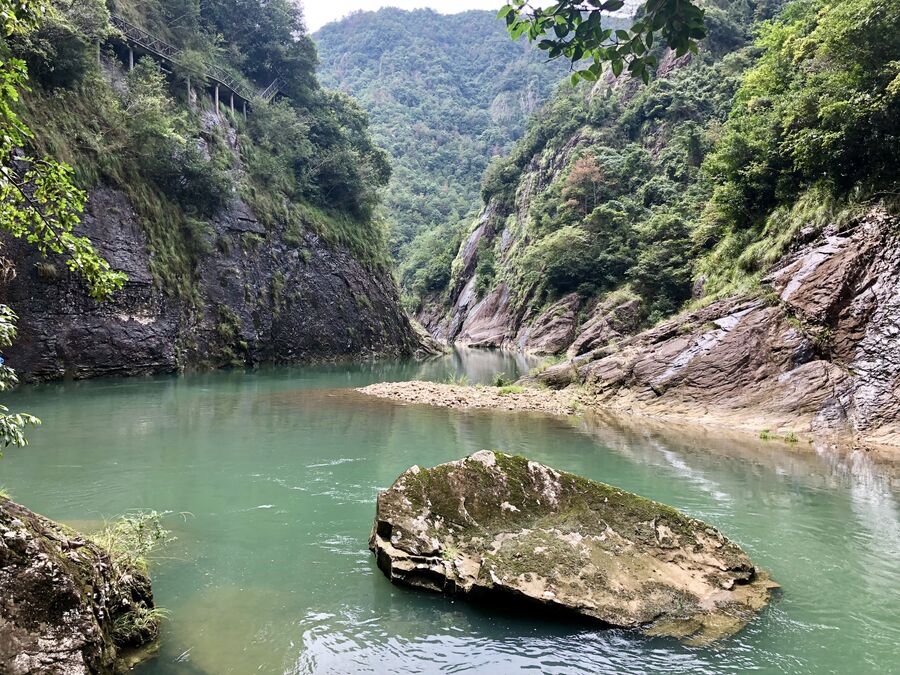 Река Наньси, пейзажный район Наньсицзян, Чжэцзян, Китай
