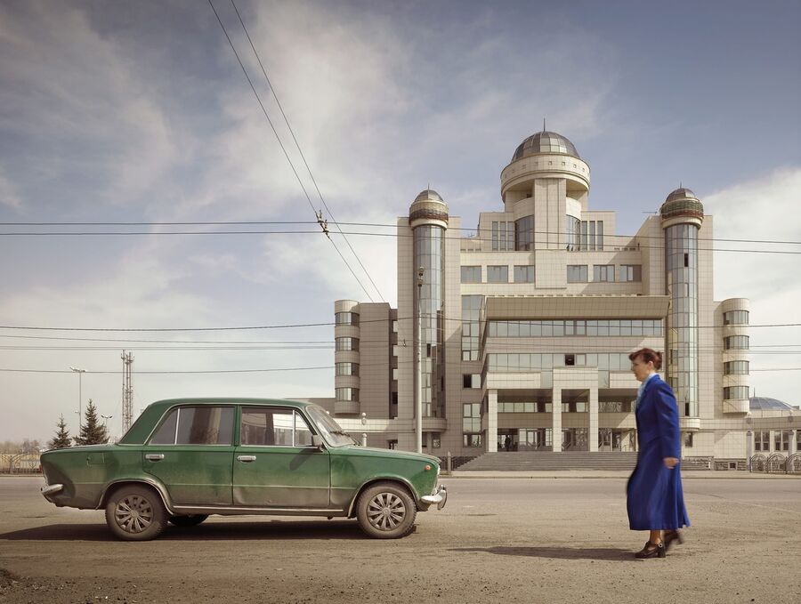 Работа немецкого фотографа Фрэнка Херфорта «Управление МВД в Казани»
