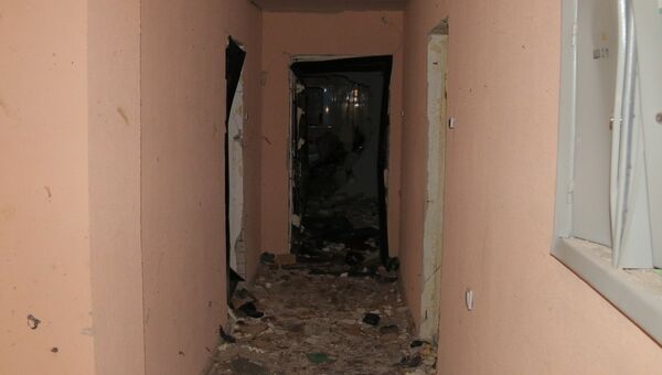 Последствия взрыва бытового газа в десятиэтажном доме в поселке Пригорское Смоленской области