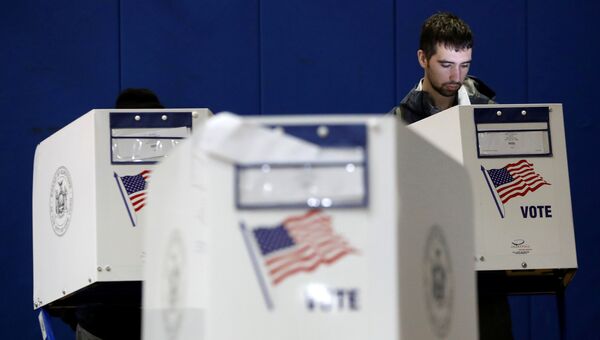 Голосование на промежуточных выборах в конгресс США в Нью-Йорке. Архивное фото