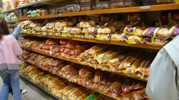 Запах хлеба в супермаркетах