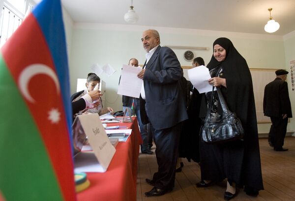 Выборы президента страны в Азербайджане