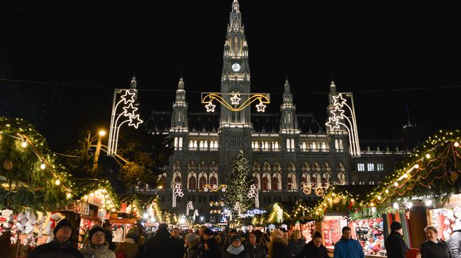 Рождественская ярмарка в Вене. Архивное фото.