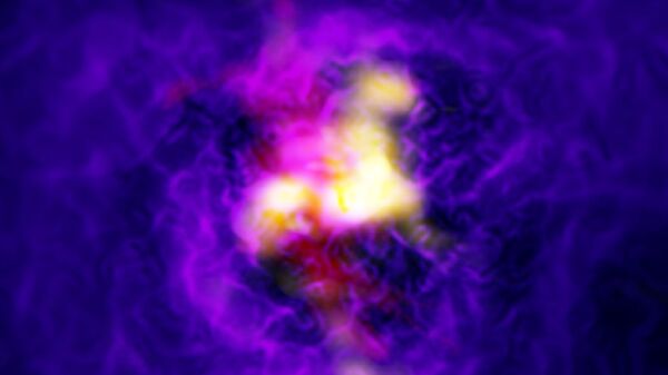 Фонтан молекулярного газа, питаемый энергией черной дыры в самой яркой галактике скопления Abell 2597