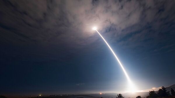 Пуск невооруженной ракеты Minuteman 3 на военной базе ВВС США Ванденберг