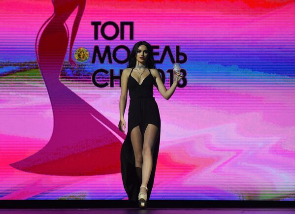 Четвертая вице-мисс конкурса красоты Топ-модель СНГ-2018 в Ереване Ева Багдасарян