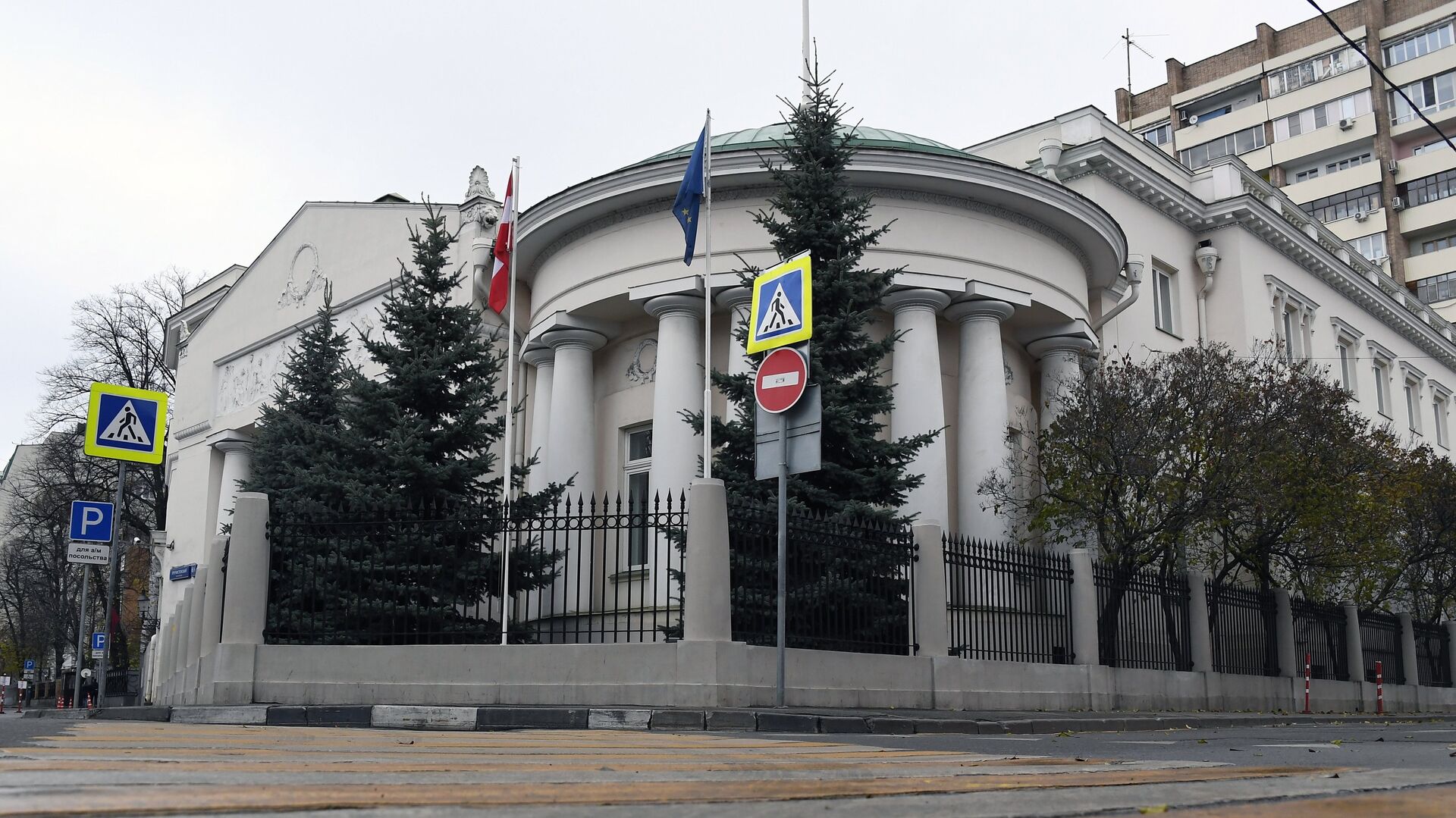 Здание посольства Австрии в Москве - РИА Новости, 1920, 19.04.2022