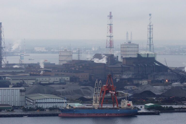 Угольная ТЭС в префектуре Тиба, Япония