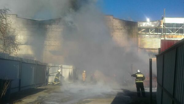 Пожар на заводе Центролит в Рязани. 12 ноября 2018