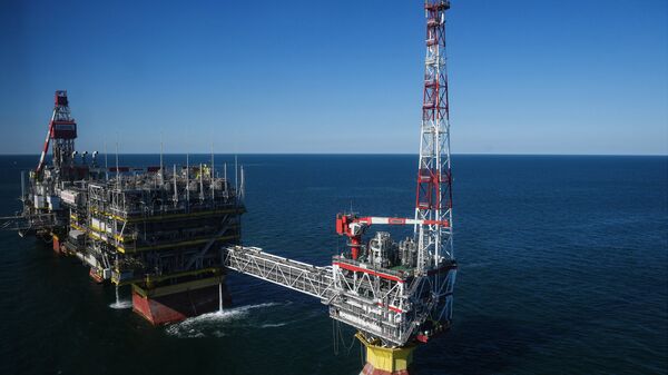 Нефтяное месторождение имени Филановского в Каспийском море