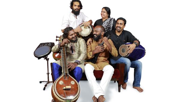 Индийский музыкальный коллектив Гамбхира