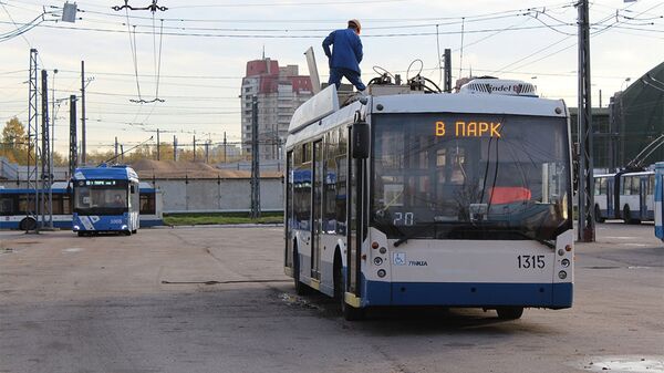 Троллейбус ГУП Горэлектротранс Санкт-Петербурга