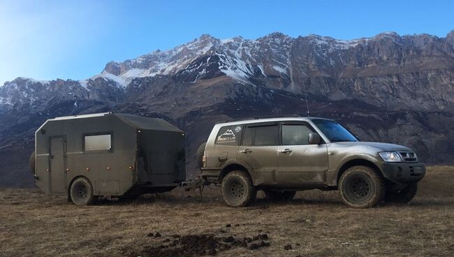 Встреча Нового года в горах Северной Осетии