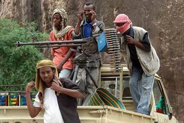 Вооруженные люди в Сомали. Архив