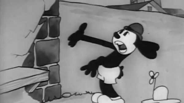 Кадр из мультфильма Кролик Освальд