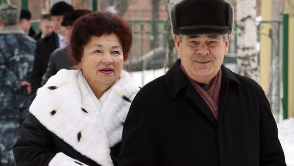 Минтимер Шаймиев с супругой Сакиной Шаймиевой. Архивное фото