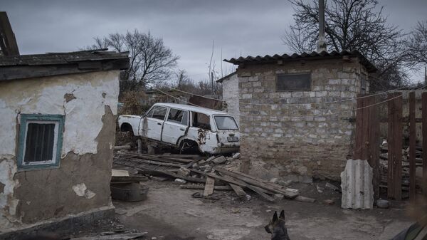 В поселке Зайцево Донецкой области. Архивное фото