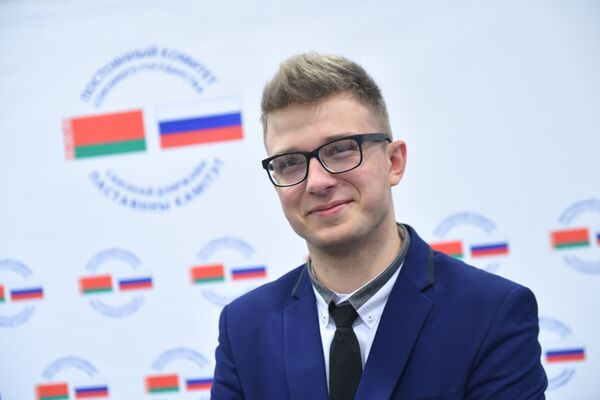 Студент Белорусско-Российского университета Владимир Далимаев