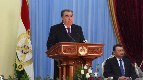Президент Таджикистана Эмомали Рахмон 
