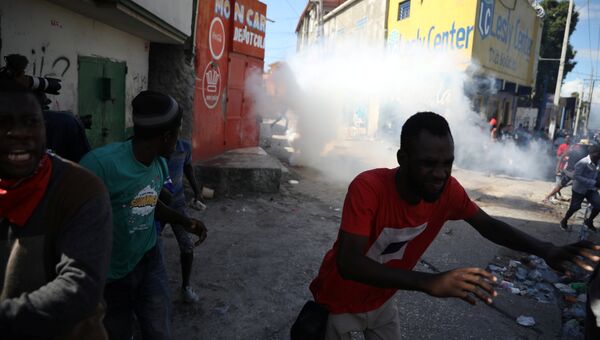 Беспорядки в Порт-о-Пренсе, Гаити. 18 ноября 2018
