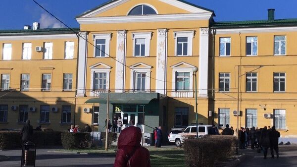 Пожар в больнице в Дзержинском районе Волгограда. 19 ноября 2018