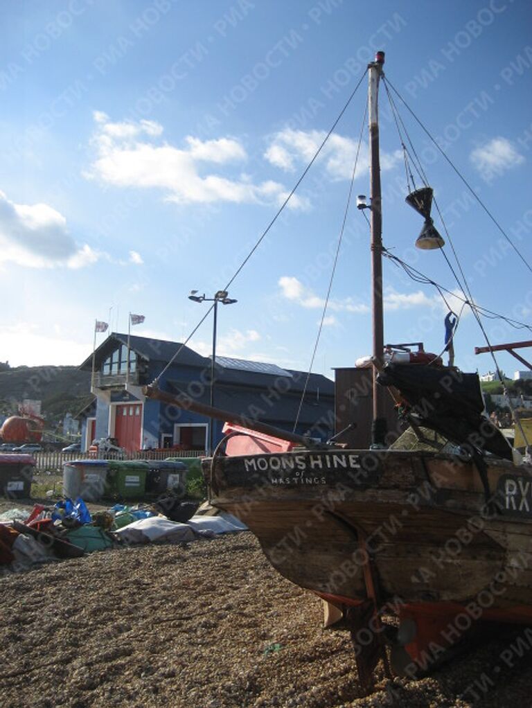 Гастингс: старейший порт Великобритании, курорт и рыбацкий город   
