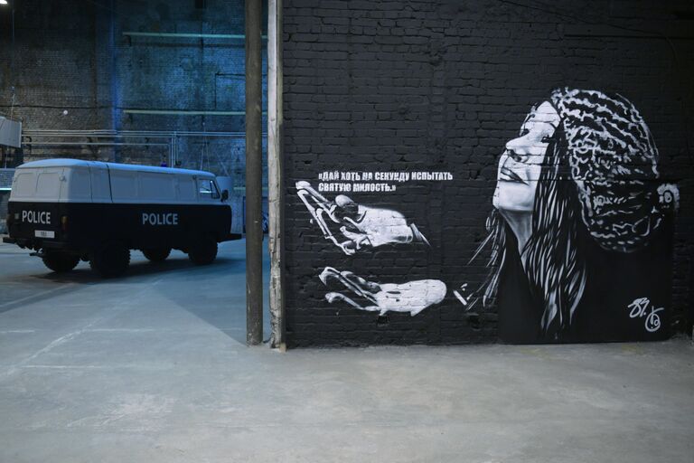 Экспозиция выставки Паша 183. Ретроспектива в Музее стрит-арта в Санкт-Петербурге Экспозиция выставки Паша 183. Ретроспектива в Музее стрит-арта в Санкт-Петербурге