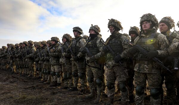 Украинские военнослужащие Украинские военнослужащие