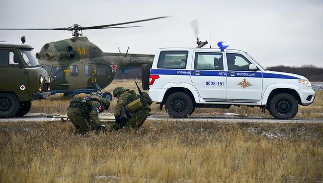 Военная полиция ВС РФ. Архивное фото