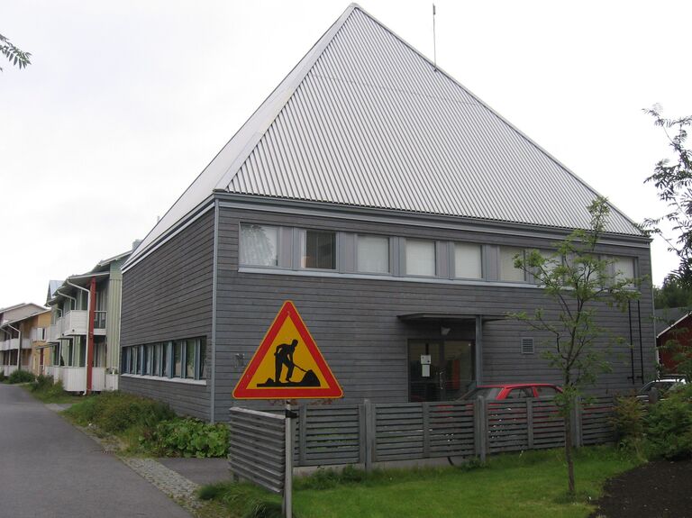 Здание нейтронного монитора в Оулу (Финляндия) Здание нейтронного монитора в Оулу (Финляндия)