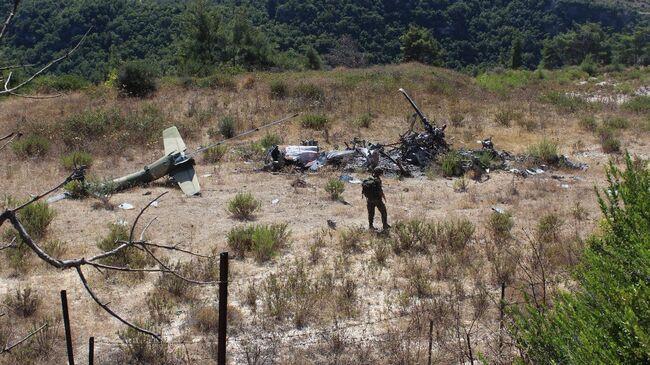 В рамках уголовного дела об убийстве в Сирии пилота СУ-24М Олега Пешкова и морского пехотинца Александра Позынича в провинции Латакия следователями СК России осмотрены места крушения российского бомбардировщика и вертолета спасательной группы