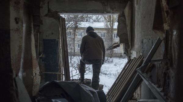 Жилой дом в поселке Донецкий Луганской области