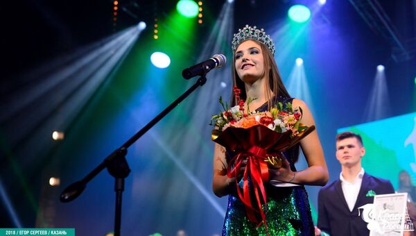 Победительница конкурса Краса студенчества России - 2018 Алина Зарейник