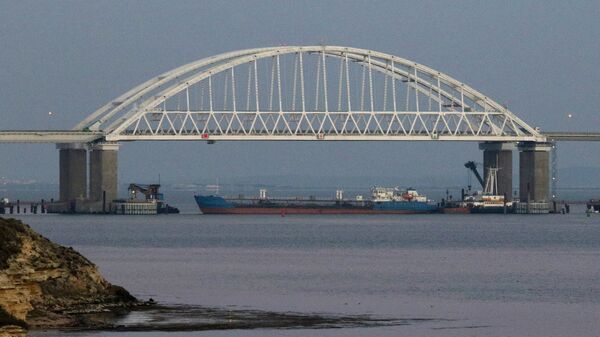 Керченский пролив, соединяющий Черное и Азовское моря, закрыли для прохода гражданских судов в целях безопасности из-за провокации кораблей украинских ВМС