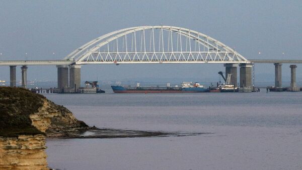 Керченский пролив, соединяющий Черное и Азовское моря, закрыли для прохода гражданских судов в целях безопасности из-за провокации кораблей украинских ВМС