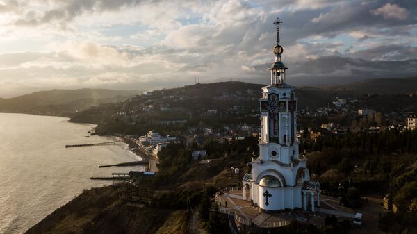 Храм-маяк в селе Малореченское, Крым