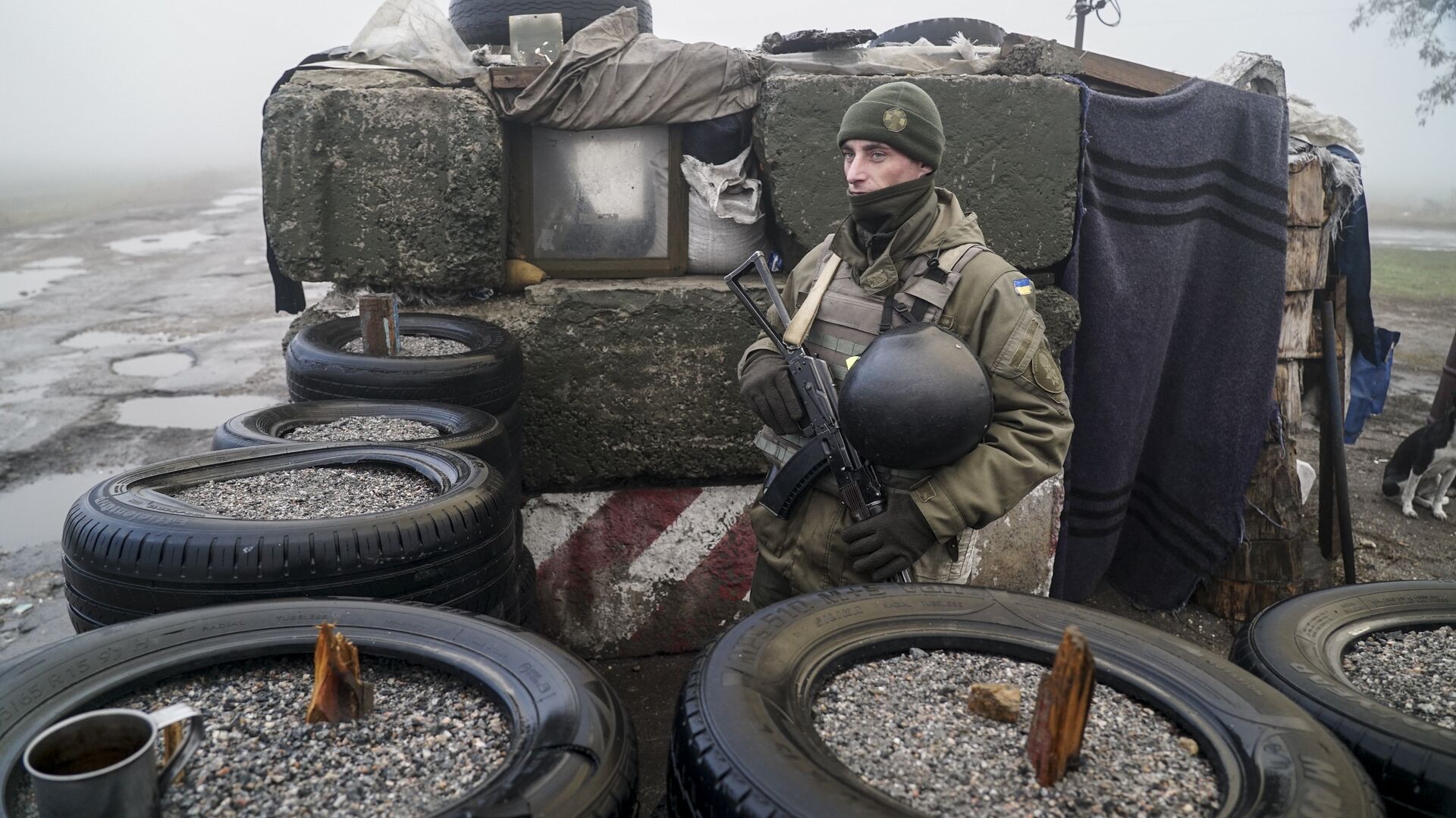 Солдат Нацгвардии Украины - РИА Новости, 1920, 15.12.2019