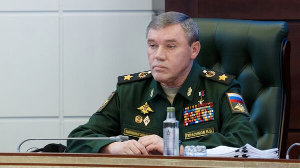 Начальник Генерального штаба Вооруженных сил РФ  генерал армии Валерий Герасимов