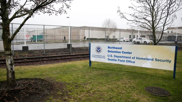 Центр временного размещения нелегальных иммигрантов Northwest Detention Center в штате Вашингтон. Архивное фото