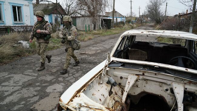 Украинские военные