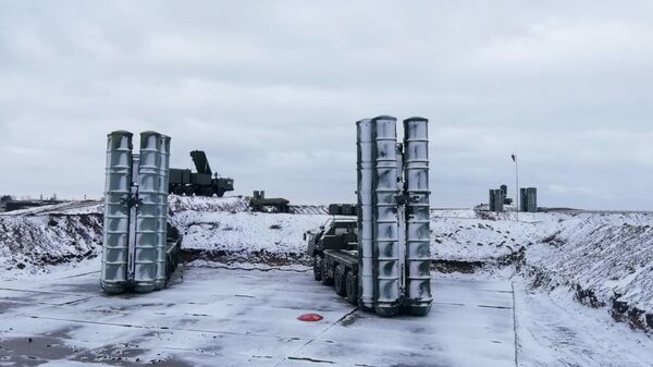 Зенитные ракетные комплексы С-400 Триумф в Крыму. 29 ноября 2018