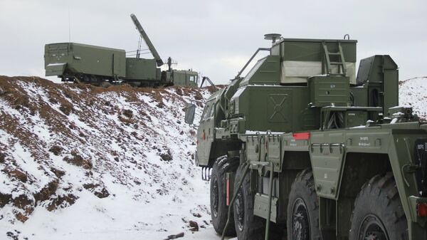 Дивизион С-400 Триумф на боевом дежурстве в Крыму